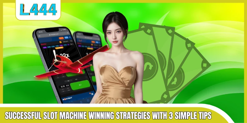 Successful slot machine winning strategies with 3 simple tips