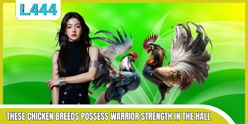 These chicken breeds possess warrior strength in the hall
