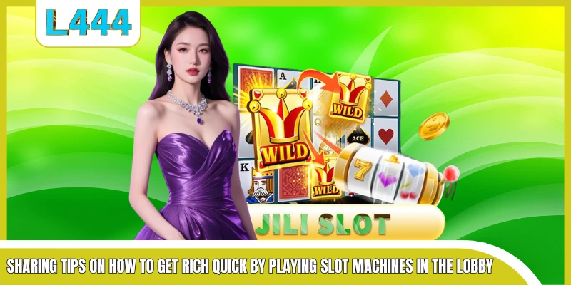 Sharing tips on how to get rich quick by playing slot machines in the lobby