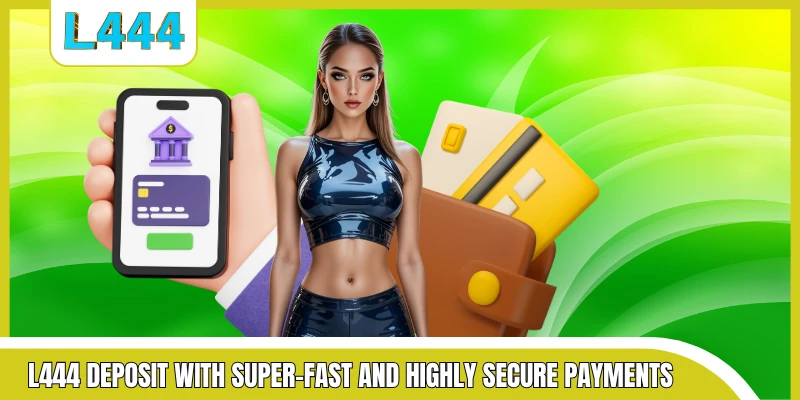 L444 deposit with super-fast and highly secure payments
