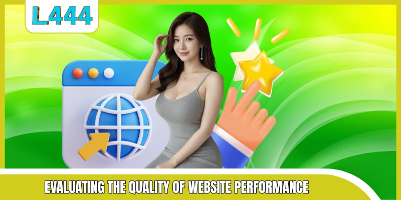 Evaluating the quality of website performance
