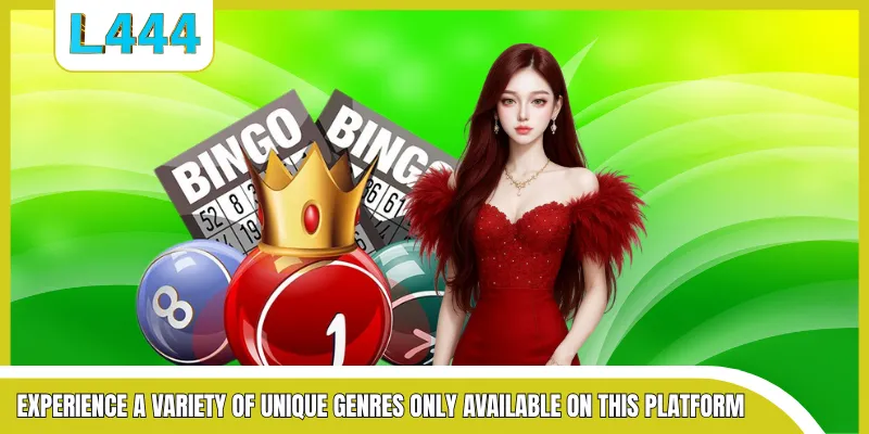 Experience a variety of unique genres only available on this platform