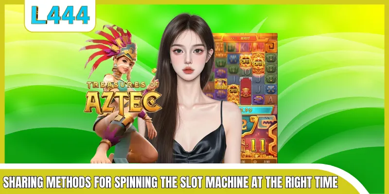 Sharing methods for spinning the slot machine at the right time