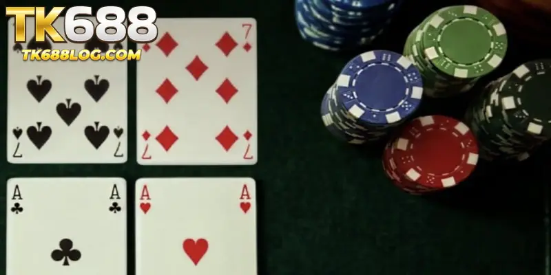 Following the standard Poker TK688 game flow